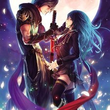 Схема вышивки «Пара»