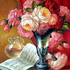 Схема вышивки «Букет»