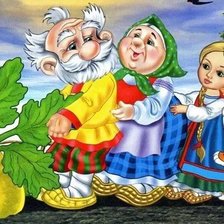 Схема вышивки «репка»