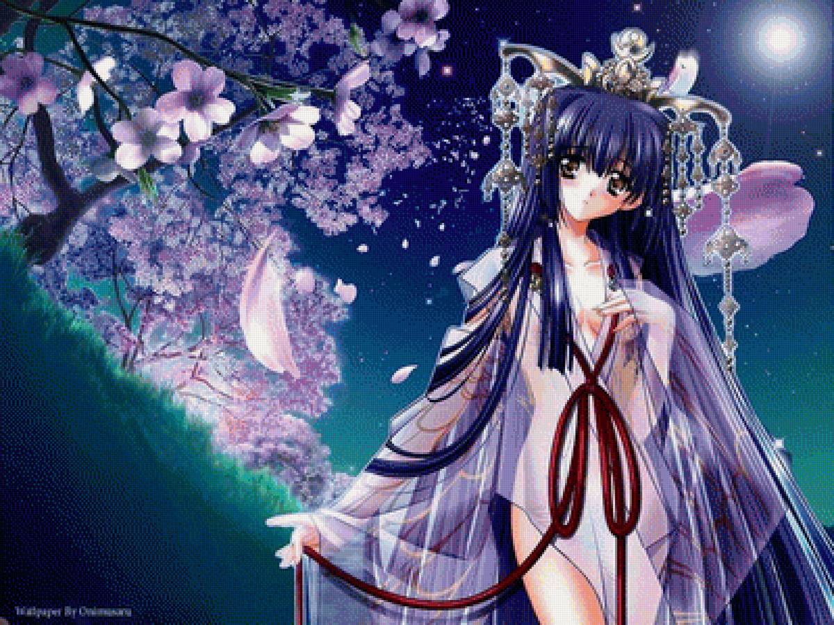 Девушка - аниме - предпросмотр