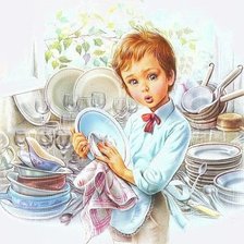 Схема вышивки «помощник»