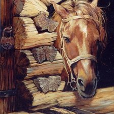 Схема вышивки «Лошадка»