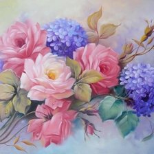 Схема вышивки «67»