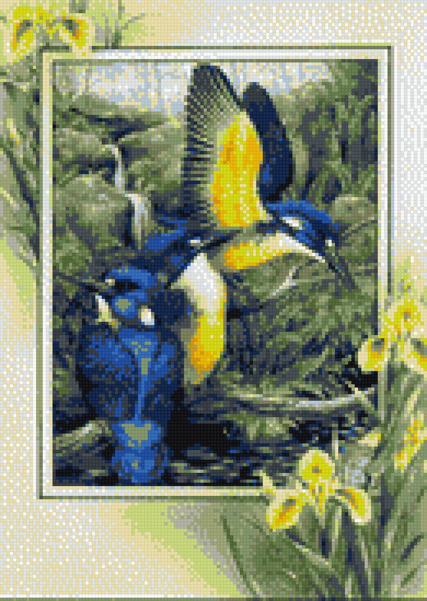 синие птицы - предпросмотр