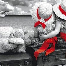 Схема вышивки «НА чемоданах»