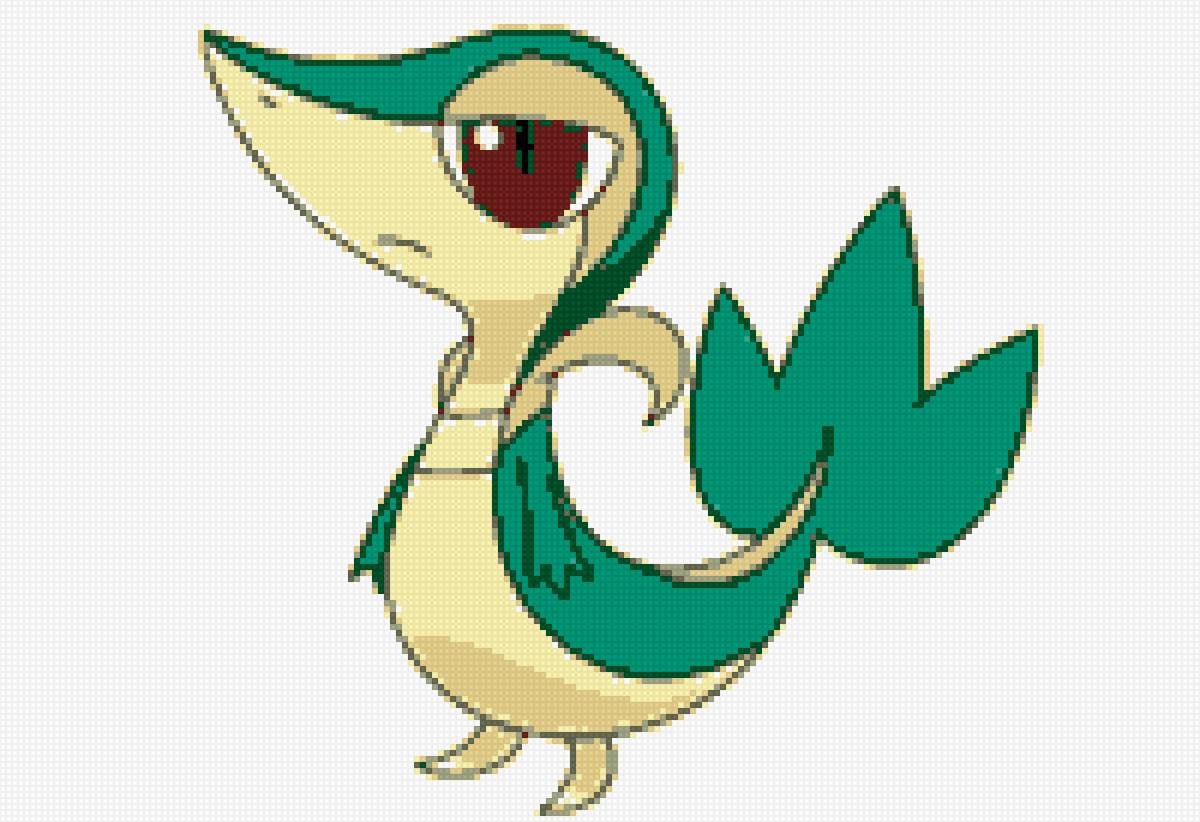 покемон снайви - покемоны, снайви - предпросмотр