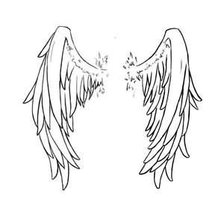 Схема вышивки «крылья»