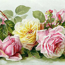 Схема вышивки «Paul De Longpre»