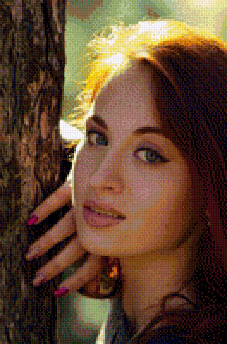 Рыжая девушка - портрет, девушка, красиво, рыжая - предпросмотр