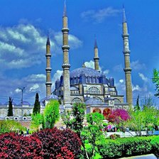 Схема вышивки «Мечеть Селимийе»