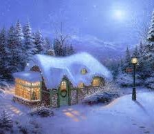 Схема вышивки «tél táj»