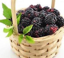 Схема вышивки «Egy kosár szeder»