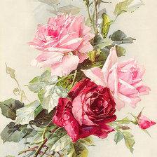 Схема вышивки «Paul De Longpre»