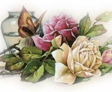 Схема вышивки «Rózsa csendélet»