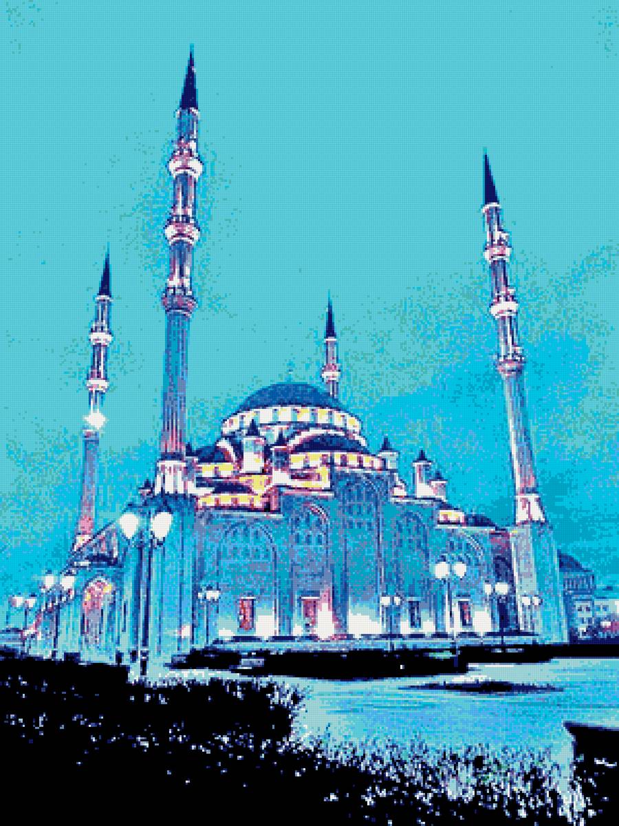 Мечеть Сердце Чечни - мечеть, чечня - предпросмотр