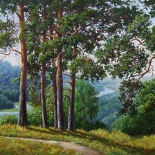 Схема вышивки «родные просторы»