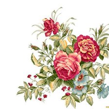 Схема вышивки «розочки»