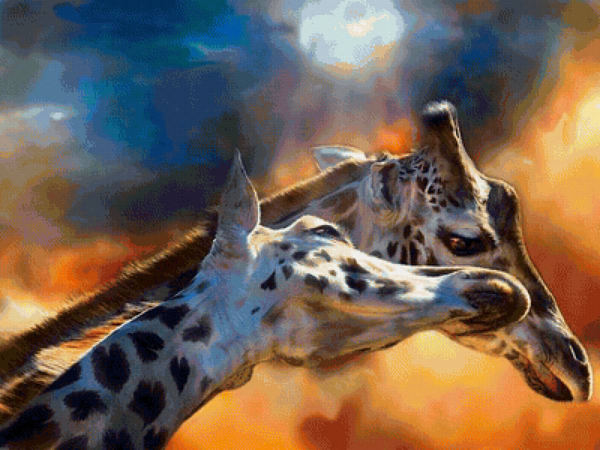 жирафы - предпросмотр