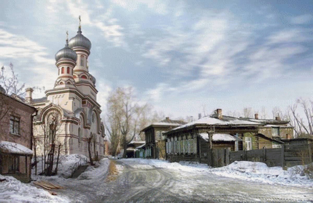 Иркутск - пейзаж, город - предпросмотр