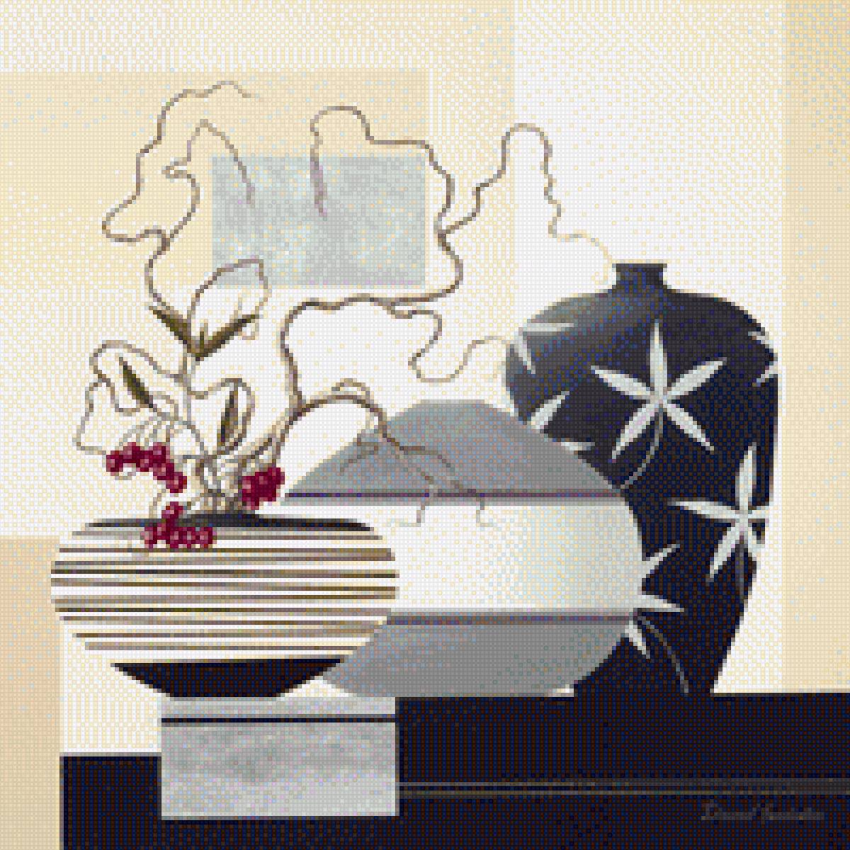 вазы с цветами - предпросмотр