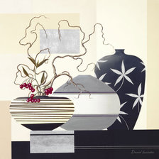 Схема вышивки «вазы с цветами»