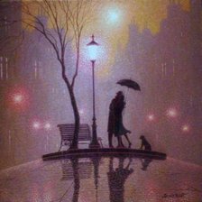 Схема вышивки «свидание»