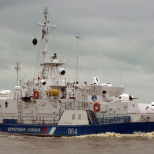 Схема вышивки «Береговая охрана»