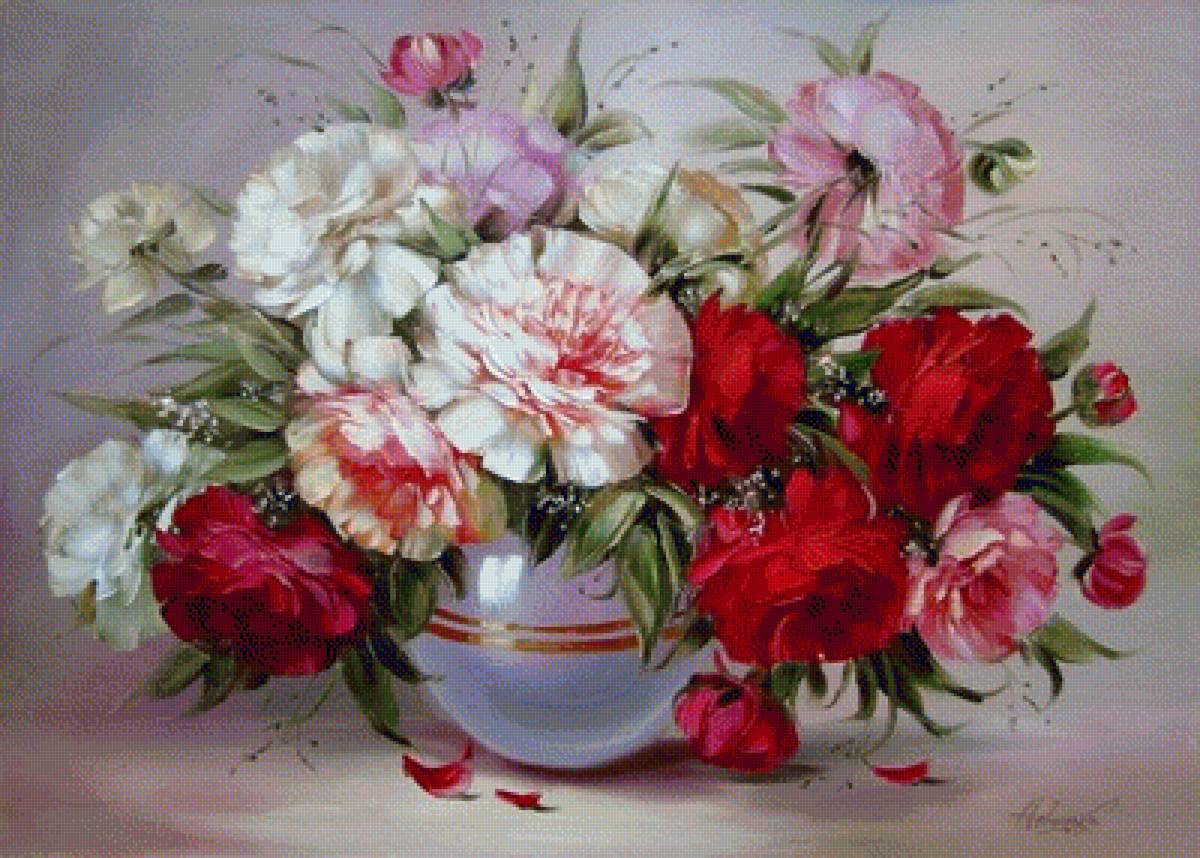 цветы - букет, цветы - предпросмотр