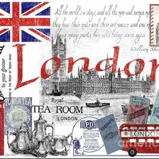 Схема вышивки «Лондон»