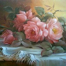 Схема вышивки «роза»