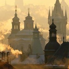 Схема вышивки «Прага»