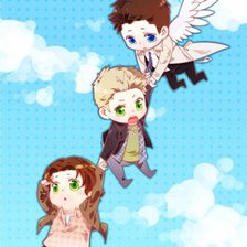 Схема вышивки «supernatural»