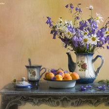 Схема вышивки «Полевые цветы»