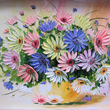 Схема вышивки «nežné kvety»