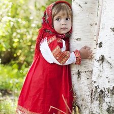 русская красавица