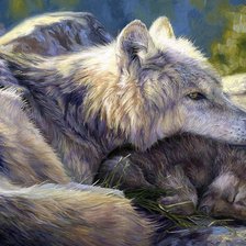 Схема вышивки «охраняя сон»