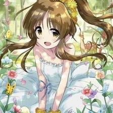 Схема вышивки «Девушка»