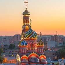 Схема вышивки «Вечер»