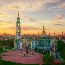 Схема вышивки «Мой город»