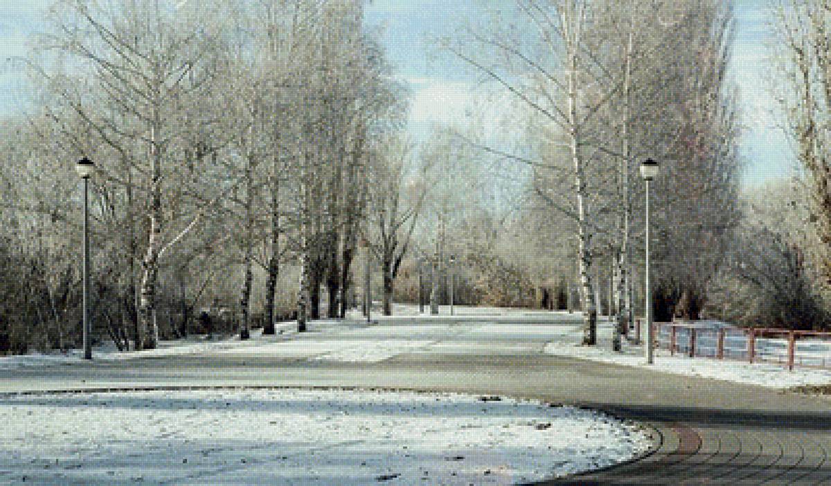 зима в городе - предпросмотр