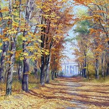 Схема вышивки «осень»