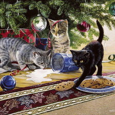 Схема вышивки «шалуны»