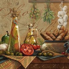 Схема вышивки «итальянские травы»