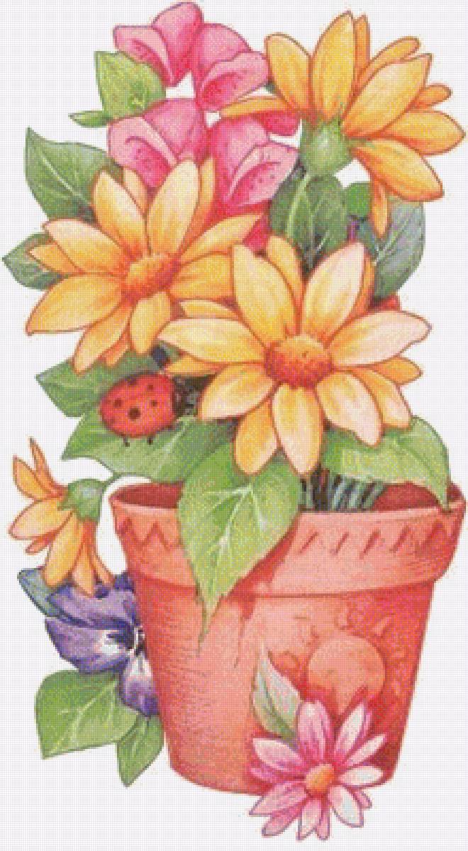 букетик - цветы, букет - предпросмотр