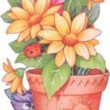 Схема вышивки «букетик»