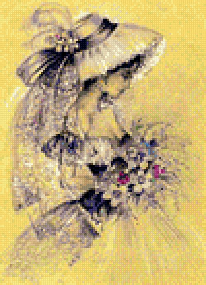 Незнакомка - платье, портрет, девушка - предпросмотр