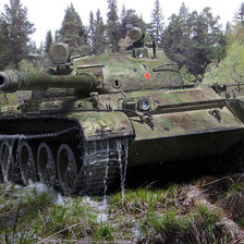 Схема вышивки «Т-62А»