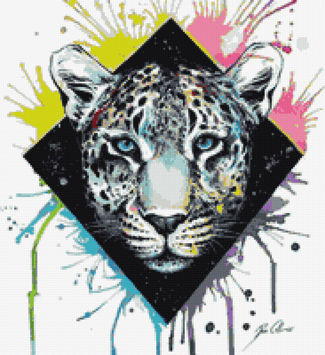 Леопард - леопард, животные - предпросмотр