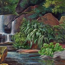 Схема вышивки «Тигры часть2»