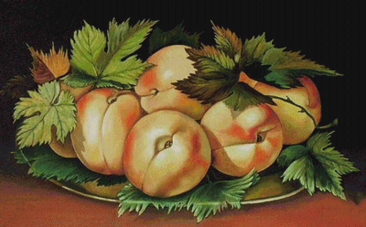 Персики - фрукты - предпросмотр